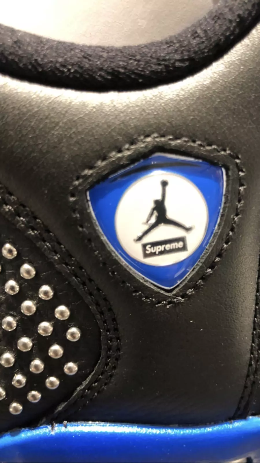 Supreme Air Jordan 14 Black Varsity Royal Chrome BV7630-004 Data de llançament