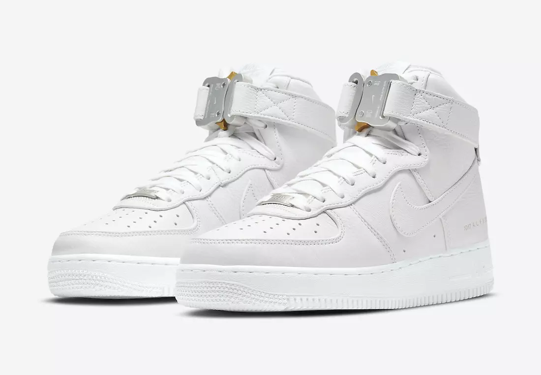 Alyx Nike Air Force 1 High White CQ4018-100 väljalaskekuupäev