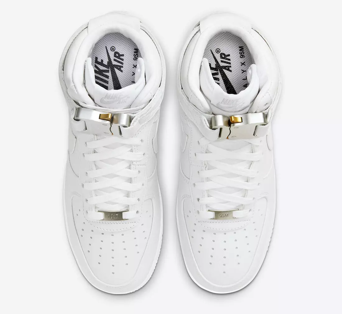 Alyx Nike Air Force 1 High White CQ4018-100 ဖြန့်ချိသည့်ရက်စွဲ