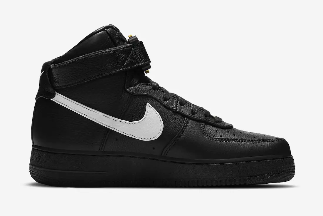 Alyx Nike Air Force 1 High Black White CQ4018-002 Išleidimo data