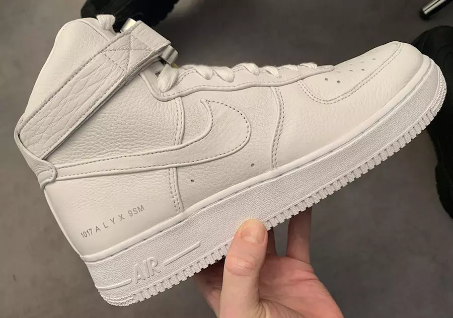 „Alyx Nike Air Force 1“ didelė išleidimo data