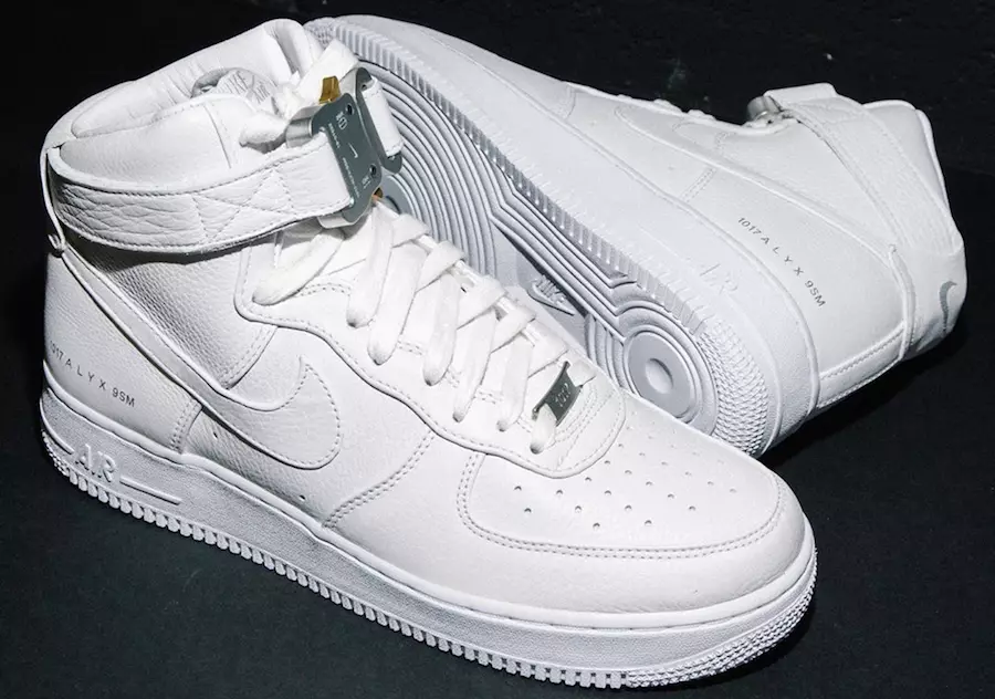 „Alyx Nike Air Force 1“ didelė išleidimo data