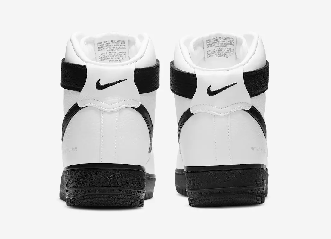 Alyx Nike Air Force 1 High White Black CQ4018-101 ဖြန့်ချိသည့်ရက်စွဲ