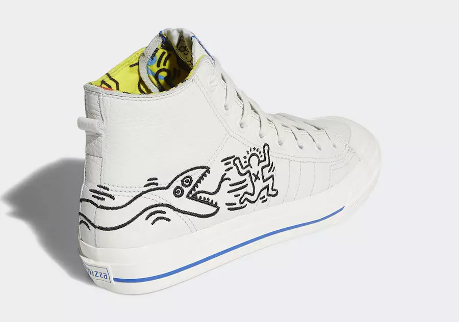 Keith Haring adidas Nizza Hi EE9297 Date de sortie