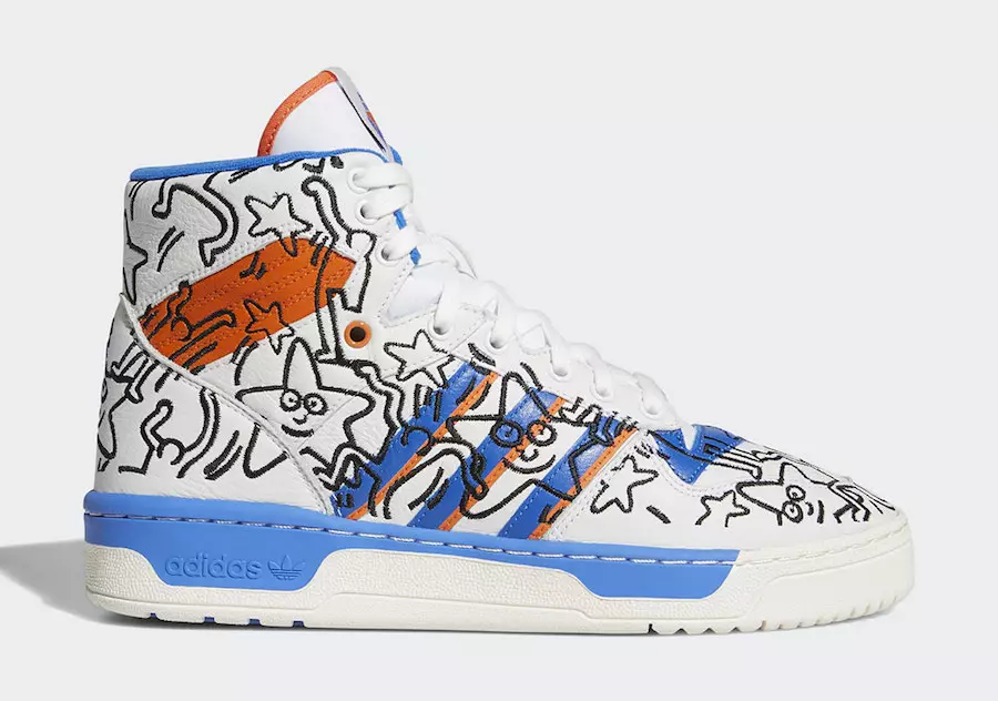 Keith Haring adidas Rivalry Tere EE9296 väljalaskekuupäev