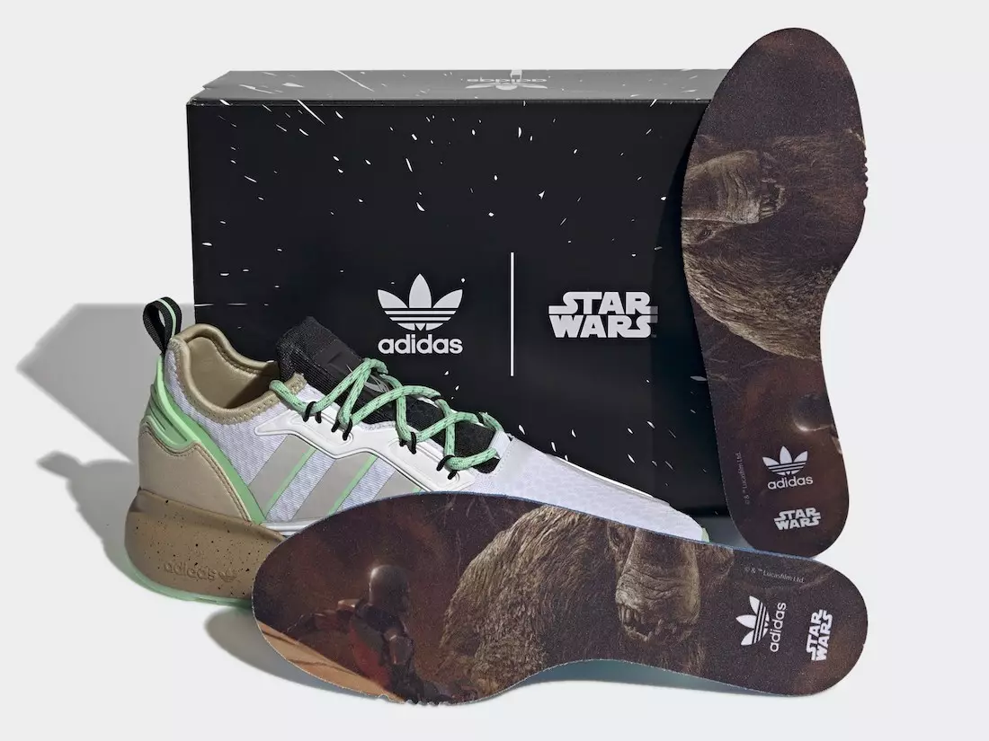 Star Warsi Adidas ZX 2K Boost Mudhorn GZ2760 väljalaskekuupäev