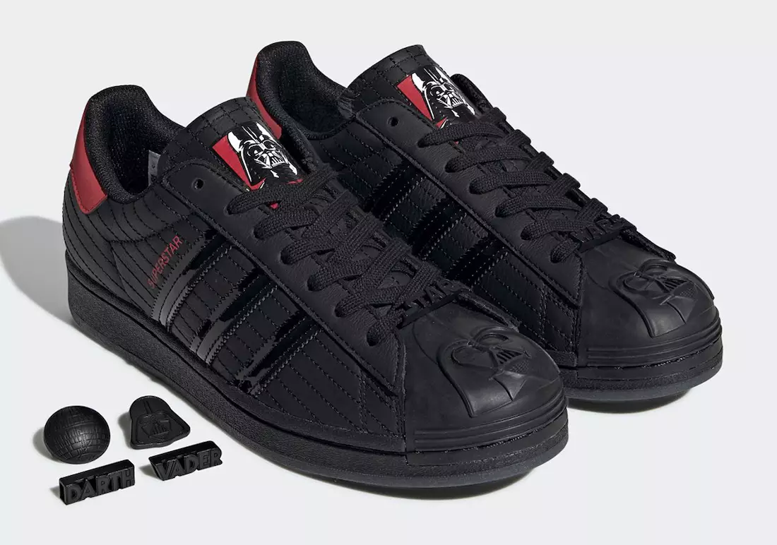 Officiella bilder av Star Wars x adidas Superstar "Darth Vader"