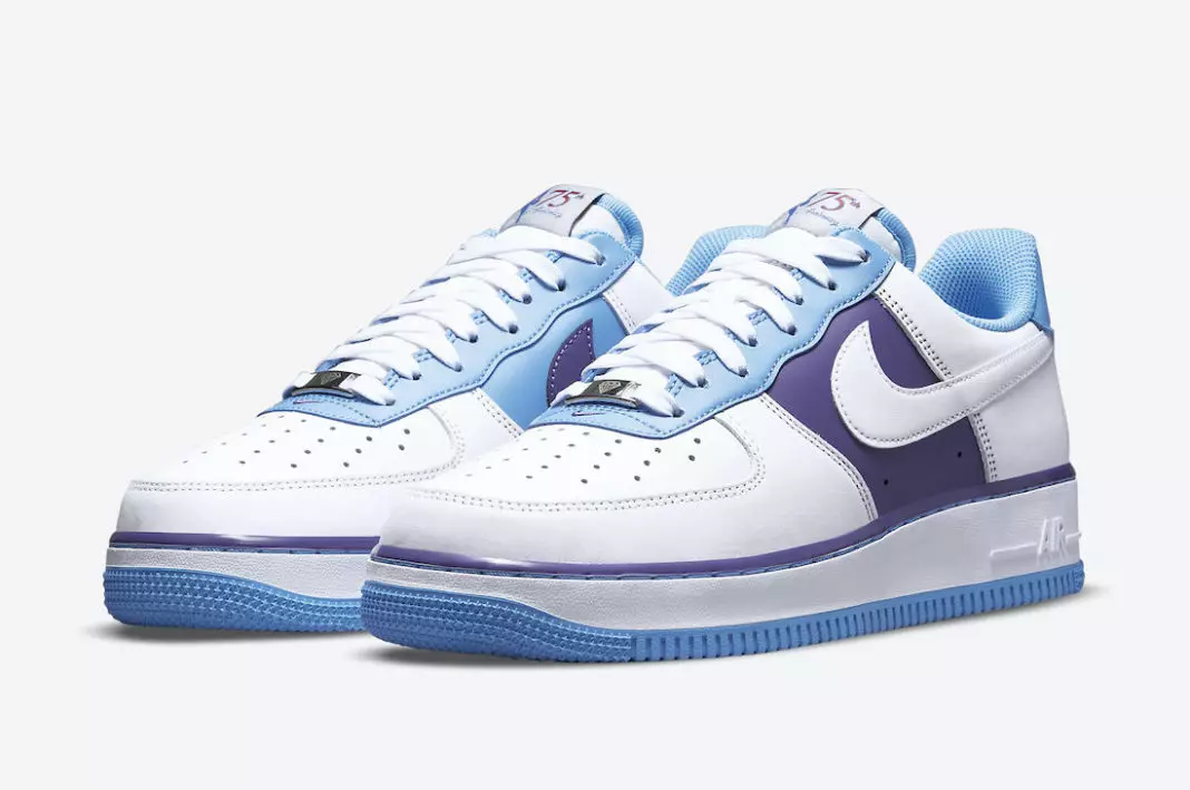 NBA Nike Air Force 1 Low Lakers 75th Anniversary DC8874-101 Թողարկման ամսաթիվ