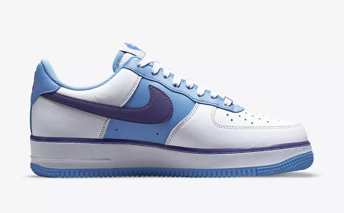 NBA Nike Air Force 1 Low Lakers 75 שנה תאריך שחרור DC8874-101