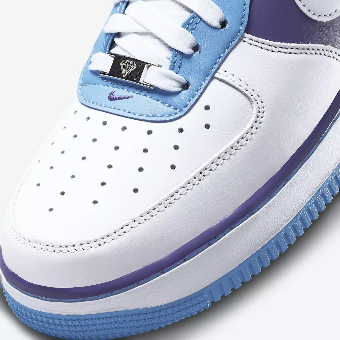 NBA Nike Air Force 1 Low Lakers 75 ára afmæli DC8874-101 Útgáfudagur