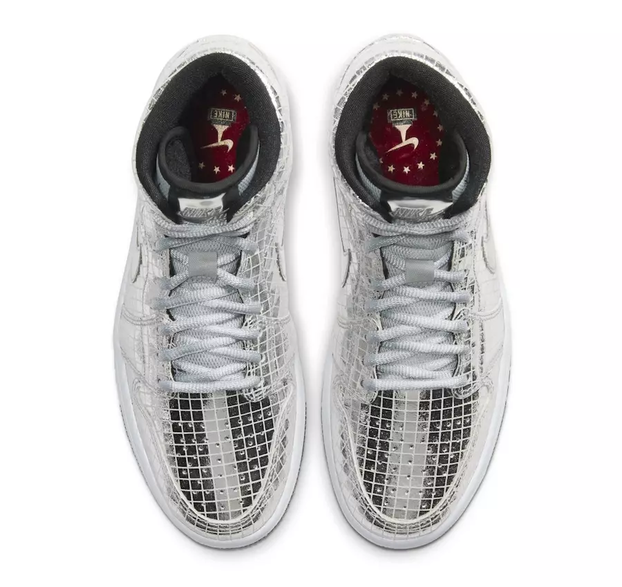 Air Jordan 1 Mid Disco Ball Releasedatum Pris