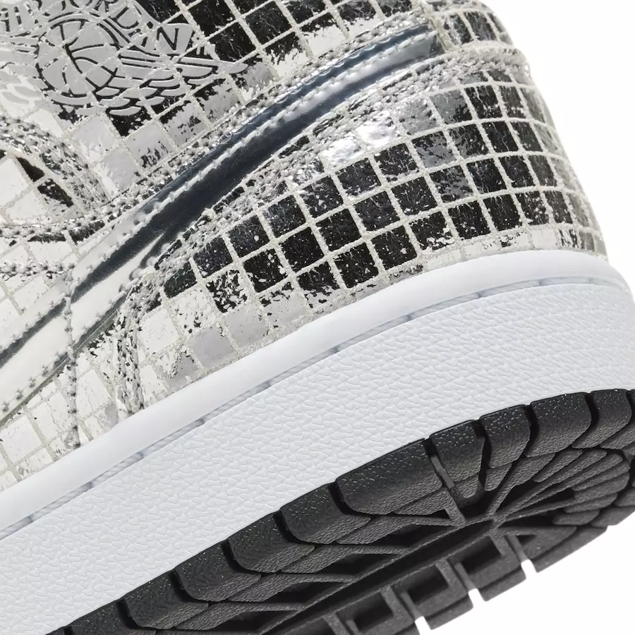 Air Jordan 1 Mëtt Disco Ball Release Datum Präis