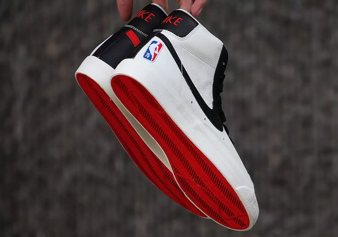 NBA Nike Blazer miðjan 75 ára afmælisútgáfudagur