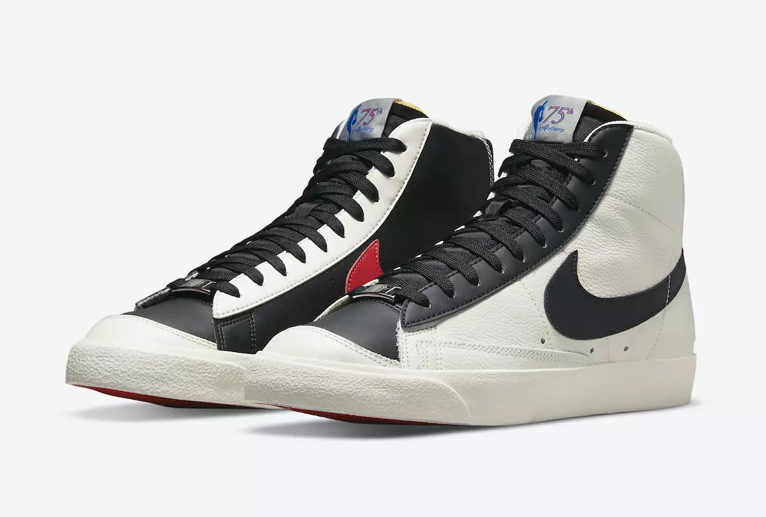 NBA Nike Blazer Mid Portland Trail Blazers DD8025-101 Data premiery