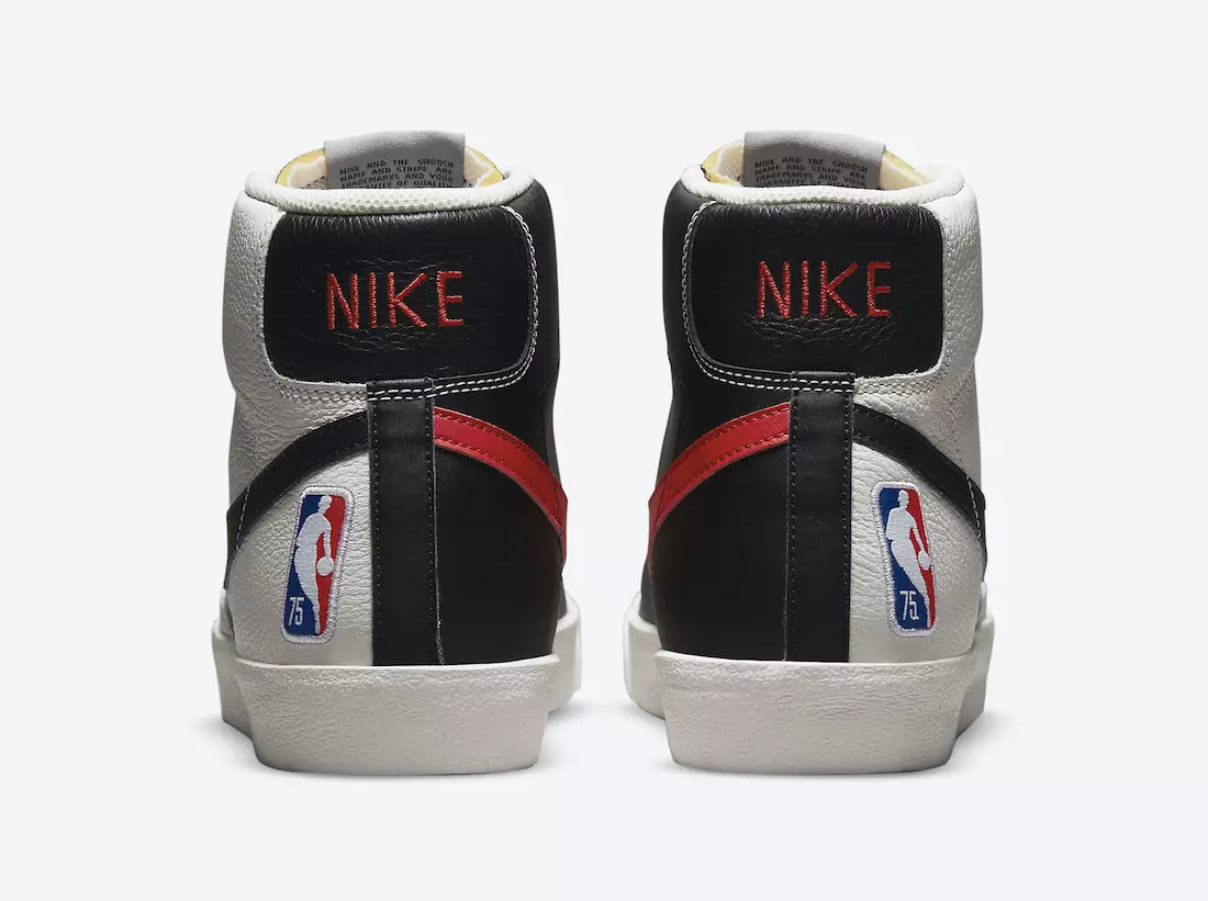 NBA Nike Blazer Mid Portland Trail Blazers DD8025-101 Թողարկման ամսաթիվ