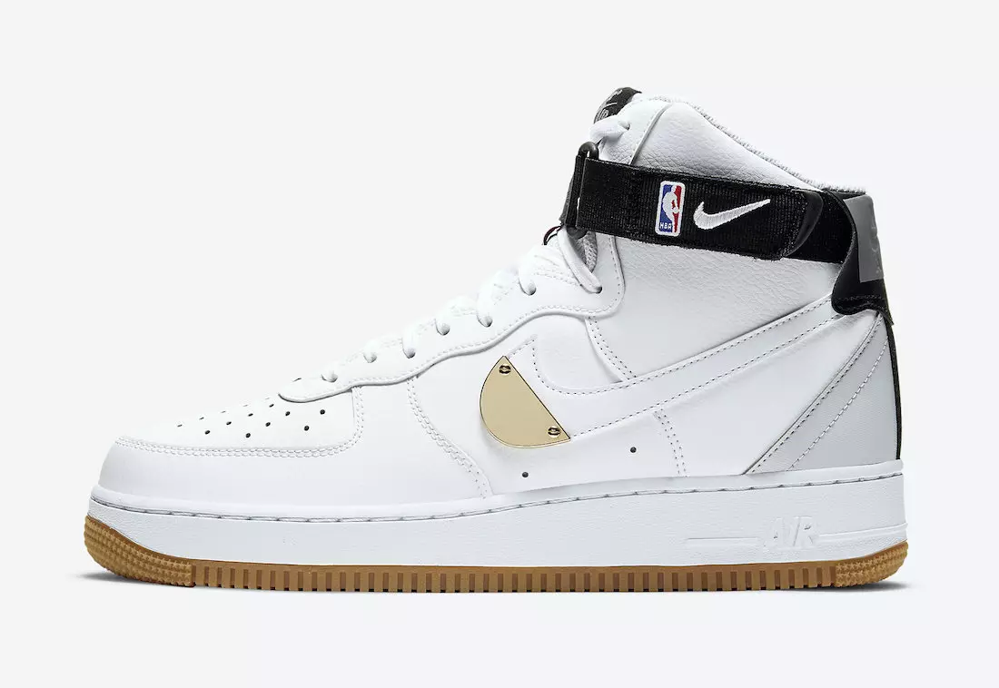 Nike Air Force 1 High NBA Pack CT2306-100 Data de lançamento