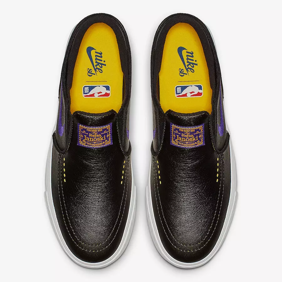 Nike SB Janoski Slip Lakers BQ6396-024 väljalaskekuupäev