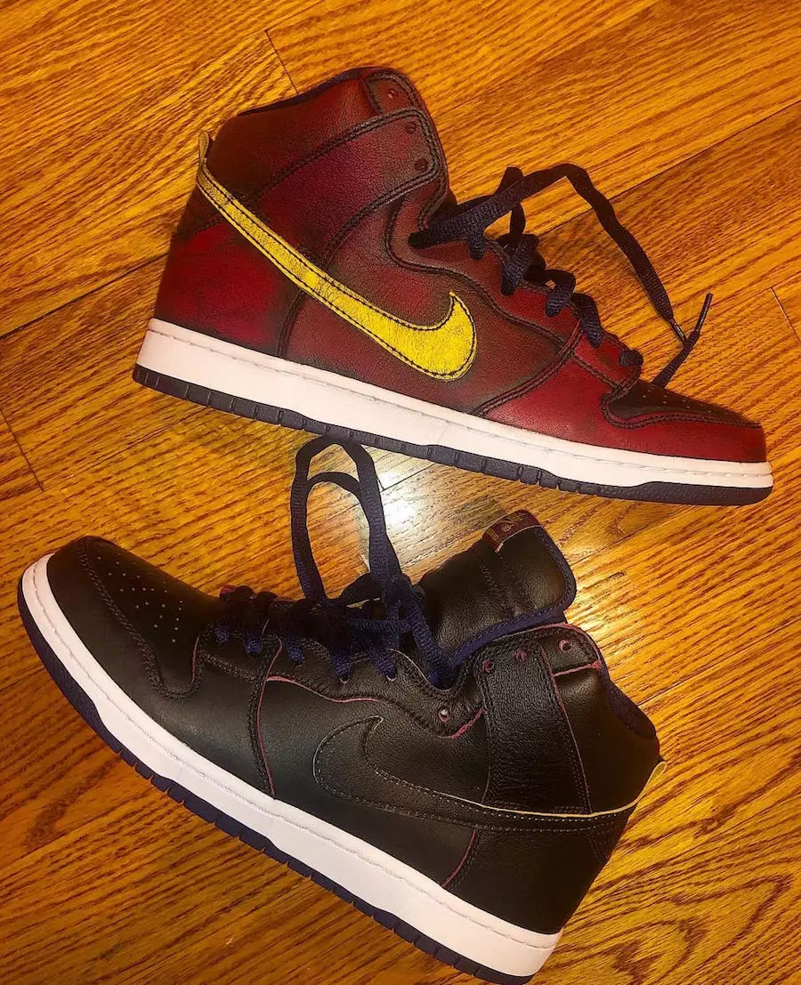 NBA Nike SB Dunk High Cleveland Cavaliers Releasedatum