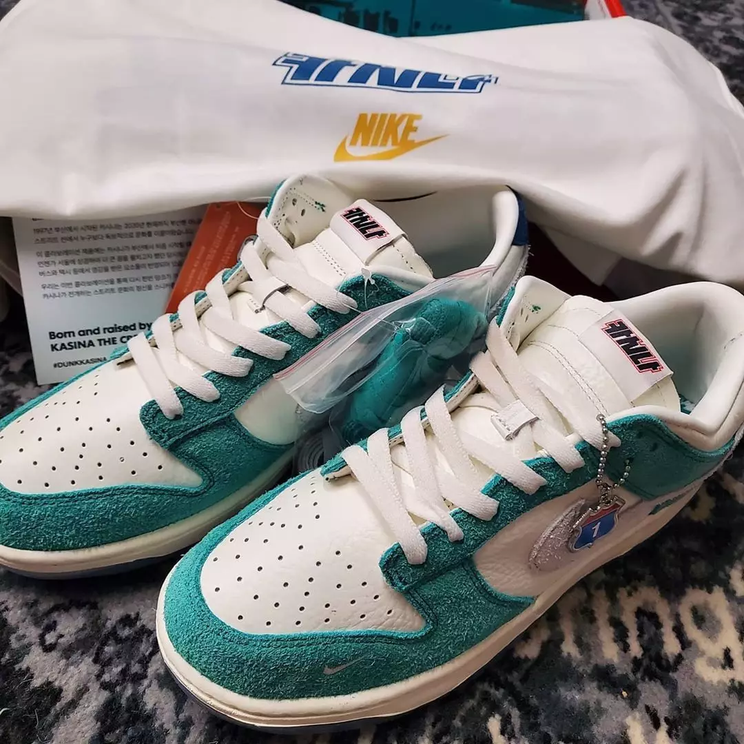 Kasina Nike Dunk Low Neptune Green Útgáfudagur