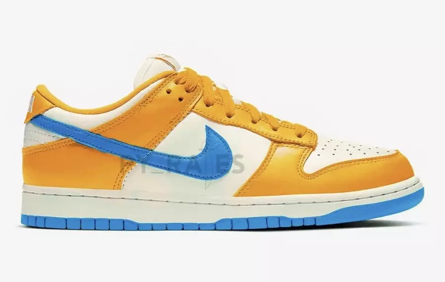 Kasina Nike Dunk Low Sail University Gold Industrial Blue გამოშვების თარიღი