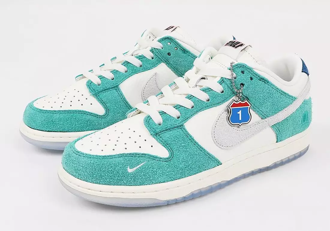 Kasina Nike Dunk Low Neptune שלט דרכים ירוק CZ6501-101 תאריך שחרור