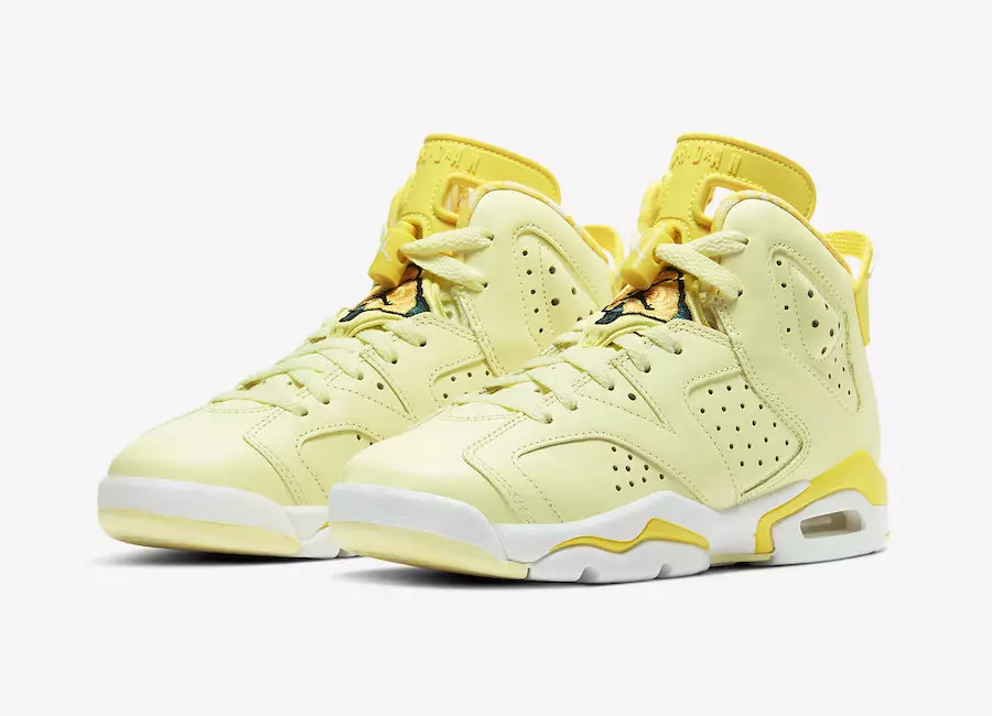 Air Jordan 6 GS Floral Crimson Tint Dynamic Yellow 543390-800 Дата выпуску Кошт