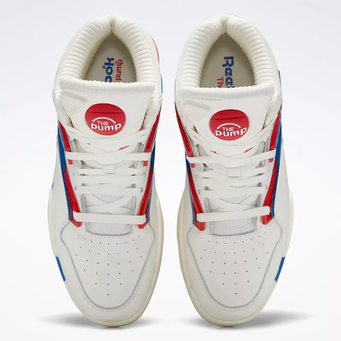 Reebok Pompel Omni Zone II Chalk Vector Blue Red HR0035 Release Datum