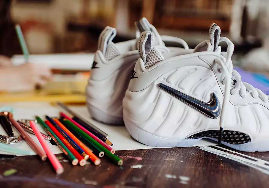 Dáta Eisiúna Mór Liath All-Star Nike Air Foamposite Pro 2018