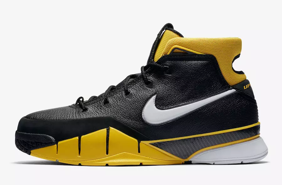 Nike Kobe 1 Protro Black Varsity Maize AQ2728-003 Chiqarilgan Sana