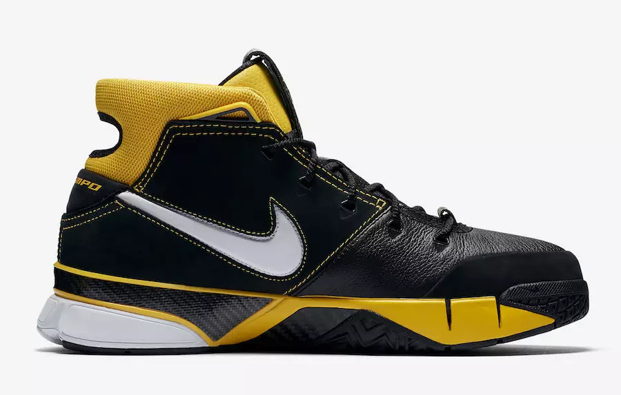 Nike Kobe 1 Protro Siyah Varsity Mısır AQ2728-003 Çıkış Tarihi