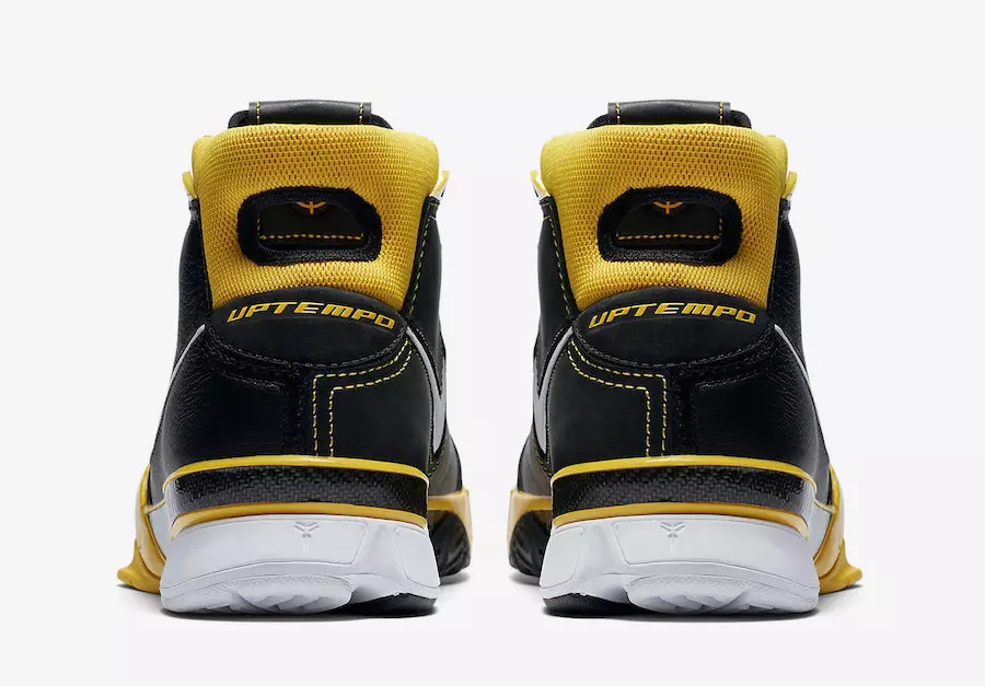 Nike Kobe 1 Protro Black Varsity Maize AQ2728-003 מעלדונג טאָג