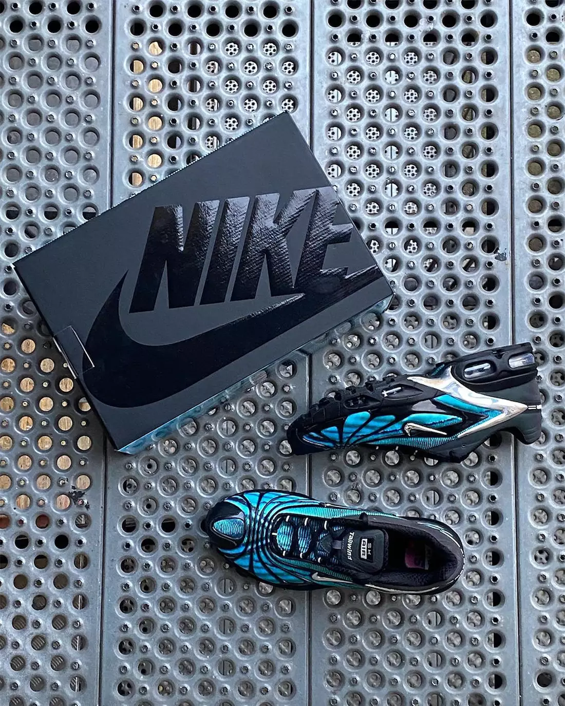 Skepta Nike Air Max Tailwind V 5 Bright Blue Megjelenési dátum