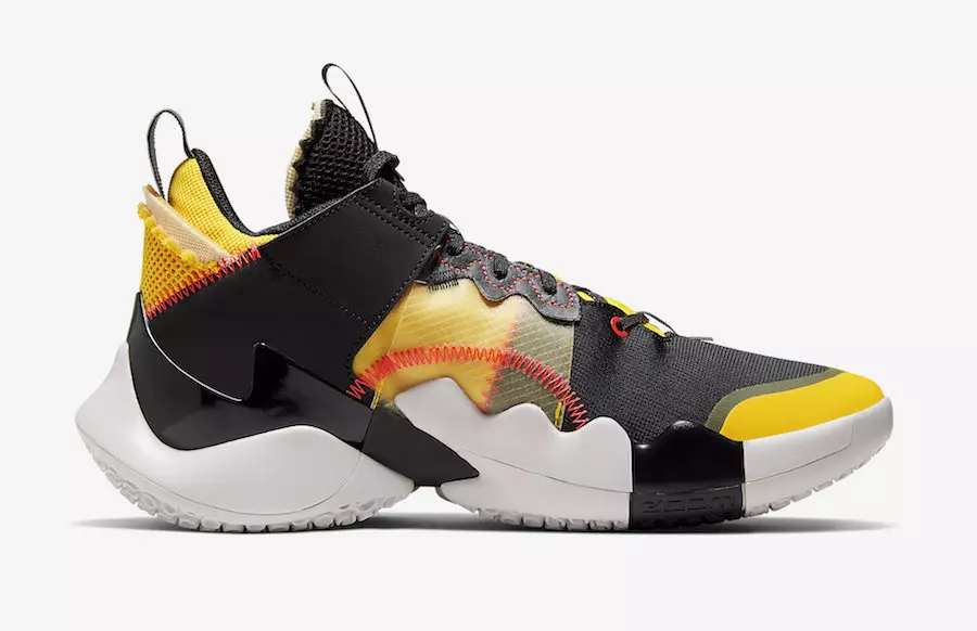 Jordan Why Not Zer0.2 Төрсөн өдрийн Хар Флэш Crimson Amarillo Vast Grey AQ3562-002 Гарсан огноо