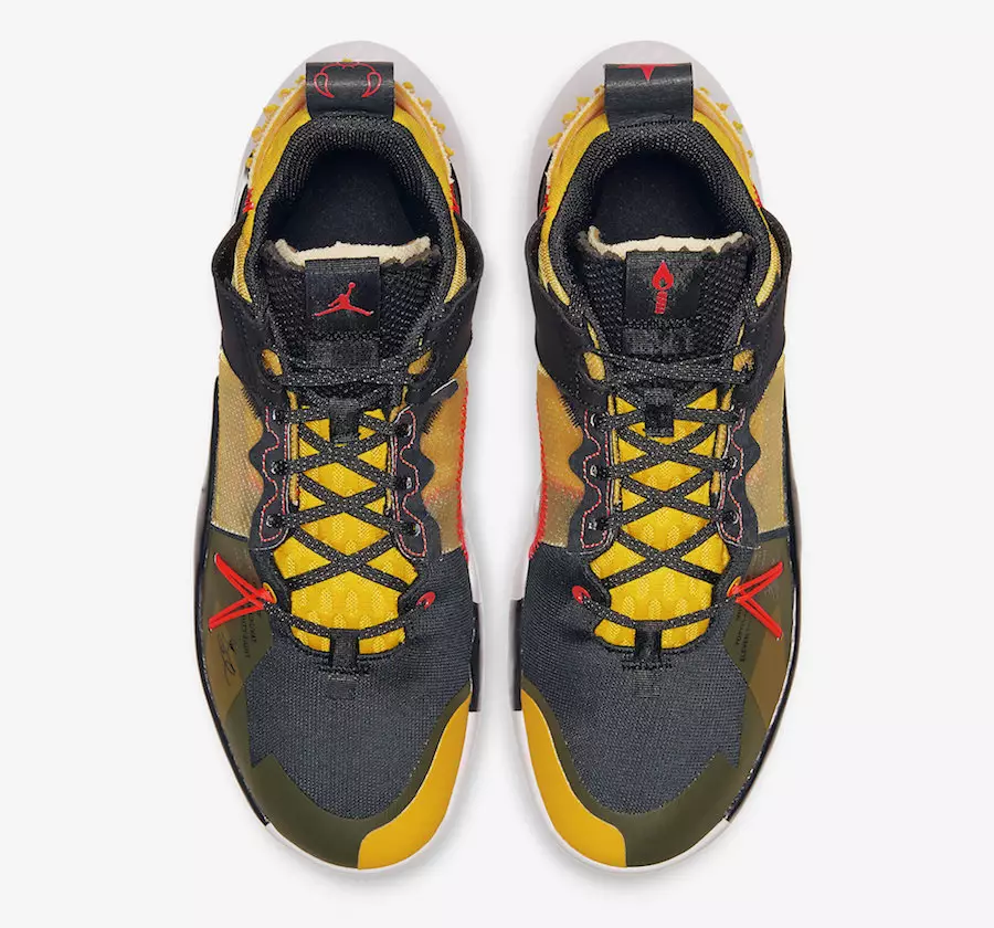 Jordan Why Not Zer0.2 Breithlá Black Flash Crimson Amarillo Vast Grey AQ3562-002 Dáta Eisiúna