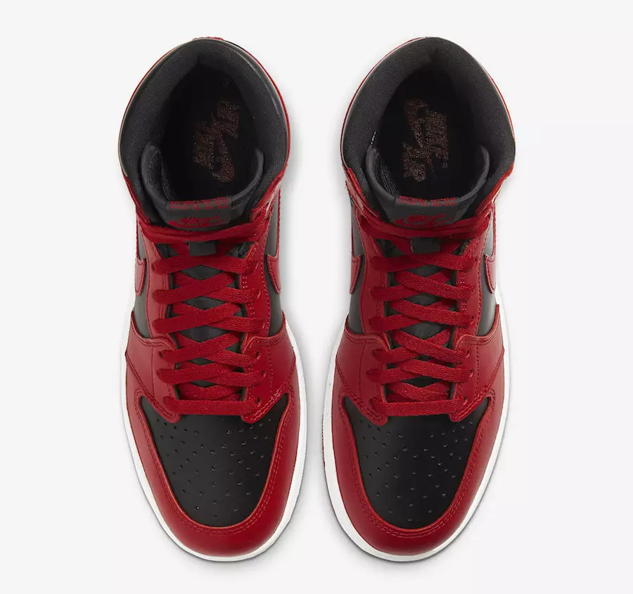 Air Jordan 1 High 85 Varsity Red BQ4422-600 Data ta' Rilaxx