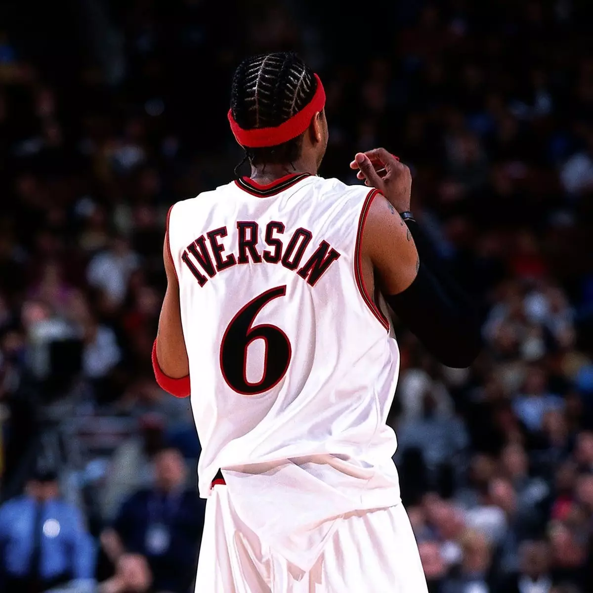 Allen Iverson Juego de Estrellas de la NBA de 2002 Julius Erving