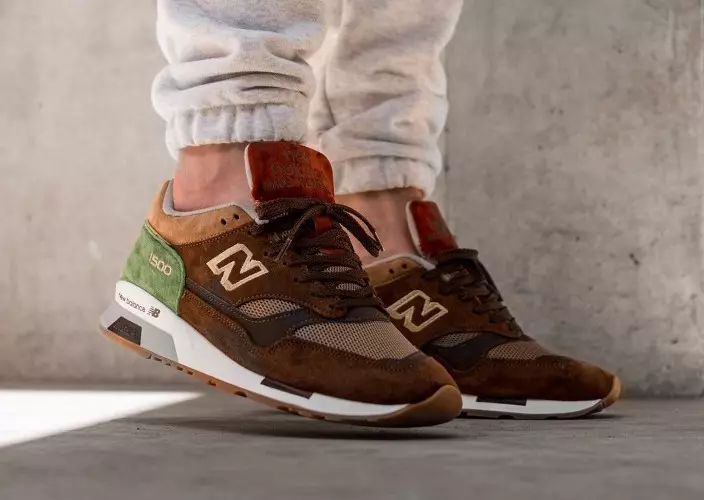 Tons marrons neste próximo New Balance 1500