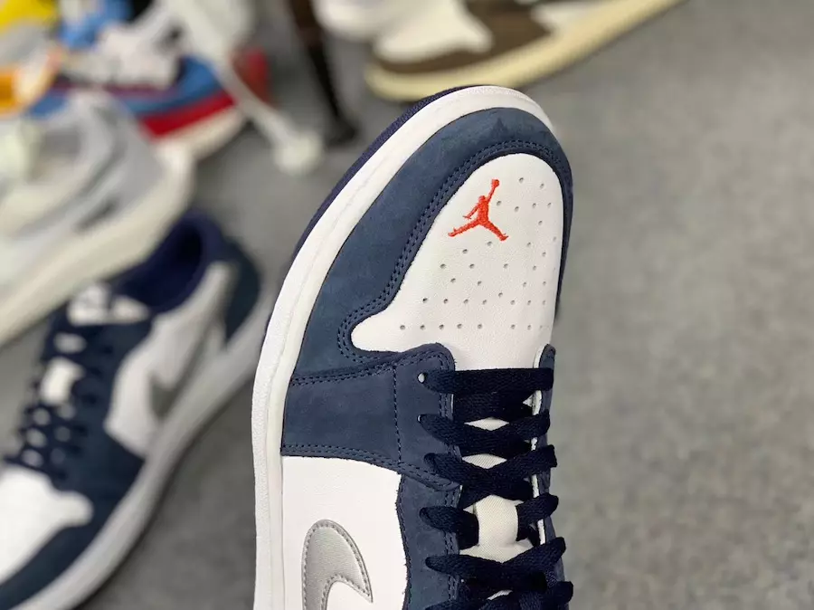 Эрик Костон Nike SB Air Jordan 1 Low Midnight Navy Ember Glow CJ7891-400 худалдаанд гарсан огноо