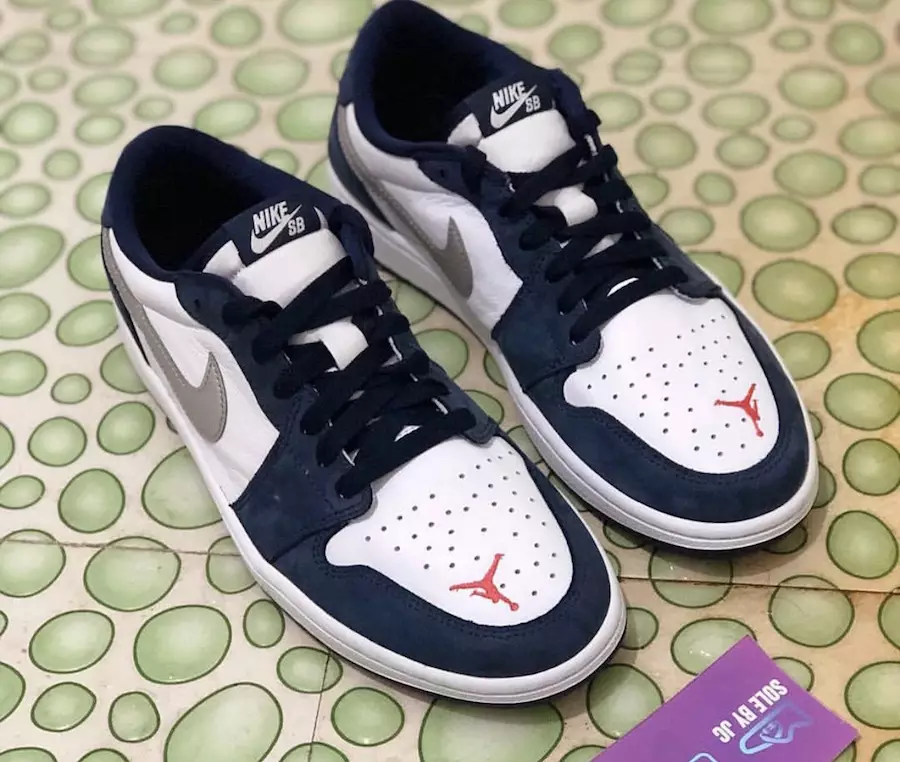 Nike SB Air Jordan 1 Low Eric Koston Midnight Navy Ember Glow CJ7891-400 худалдаанд гарсан огноо