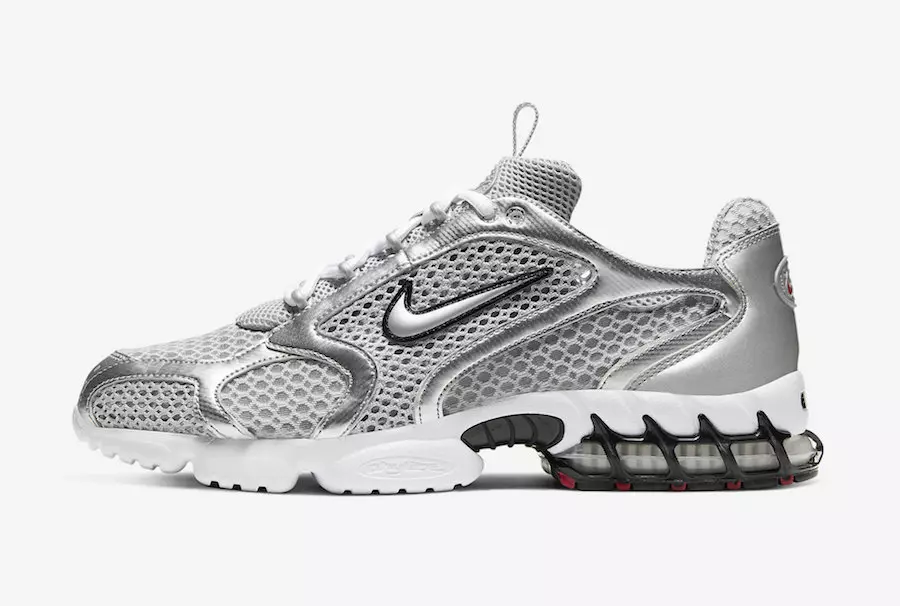 Nike Air Zoom Spiridon Caged Metallic Silver CJ1288-001 Data e publikimit