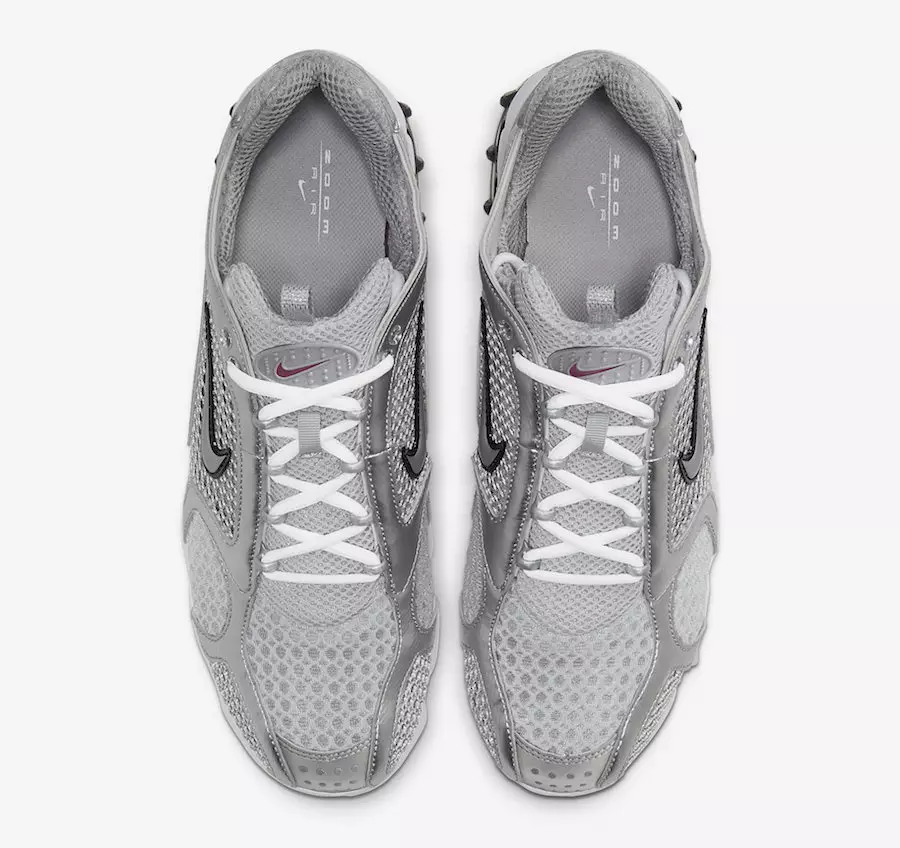 Nike Air Zoom Spiridon Caged Metallic Silver CJ1288-001 Датум на издавање