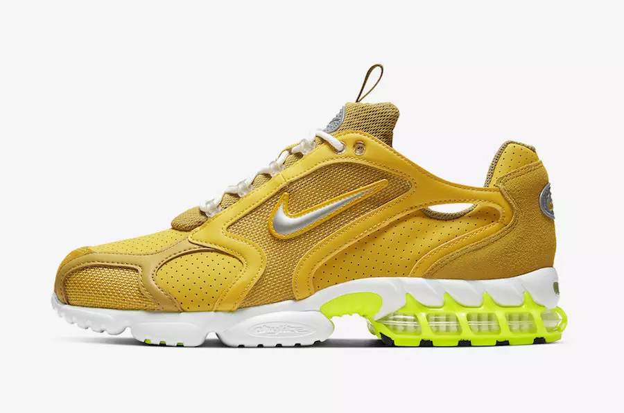 Nike Air Zoom Spiridon Caged Saffron Quartz CW5376-300 تاريخ الإصدار