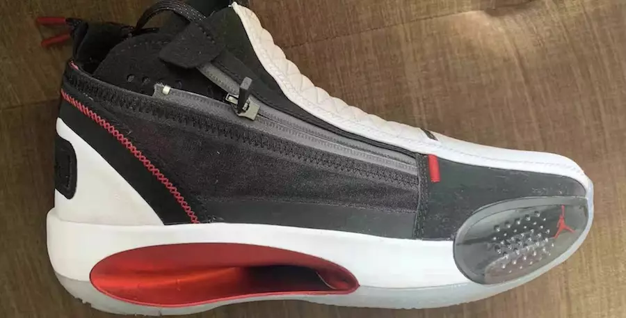 Air Jordan 34 SE Qara Qırmızı Ağ Buraxılış Tarixi