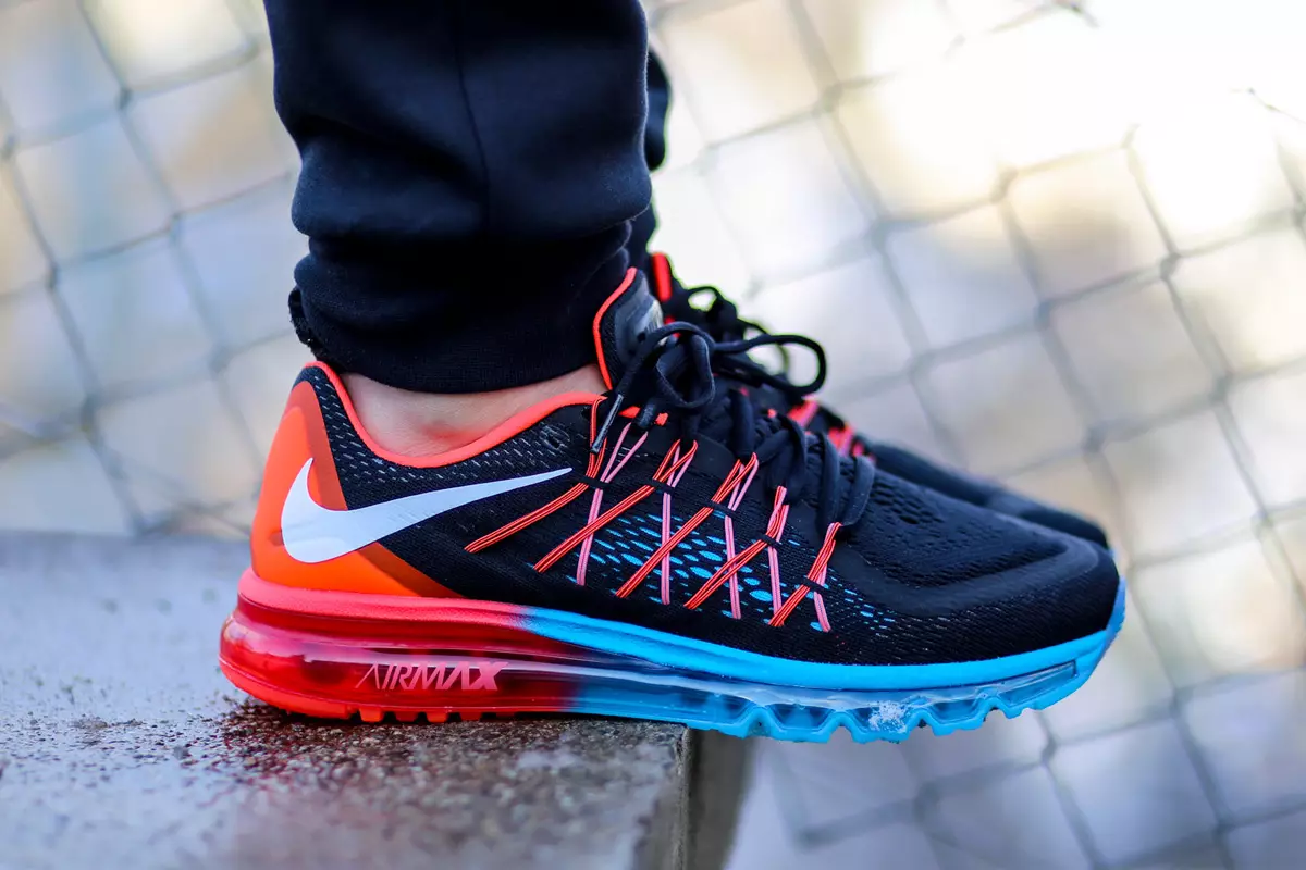 Nike Air Max 2015 Көк лагун/Жарқын қызыл