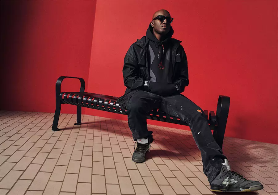 Virgil Abloh zdieľa detaily dizajnu modelu Off-White x Air Jordan 5