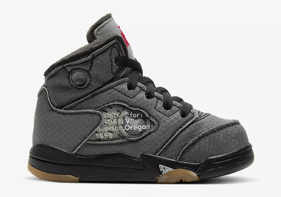 Törtfehér Air Jordan 5 TD toddler CV4828-001