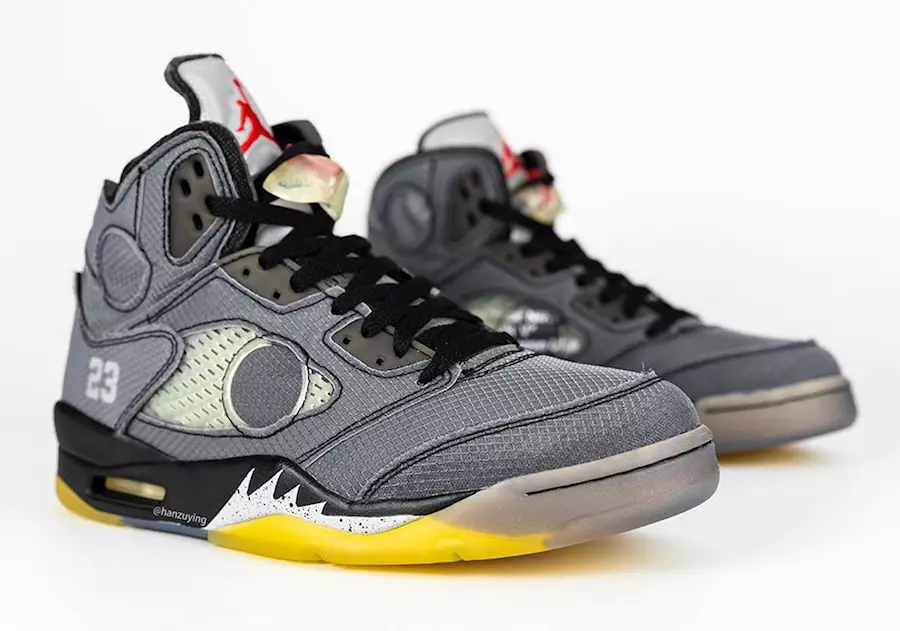 Off-White Air Jordan 5 Retro CT8480-001 Data de llançament