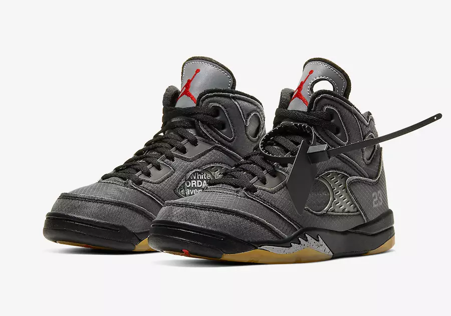 Off-White Air Jordan 5 PS Pre-School CV4827-001