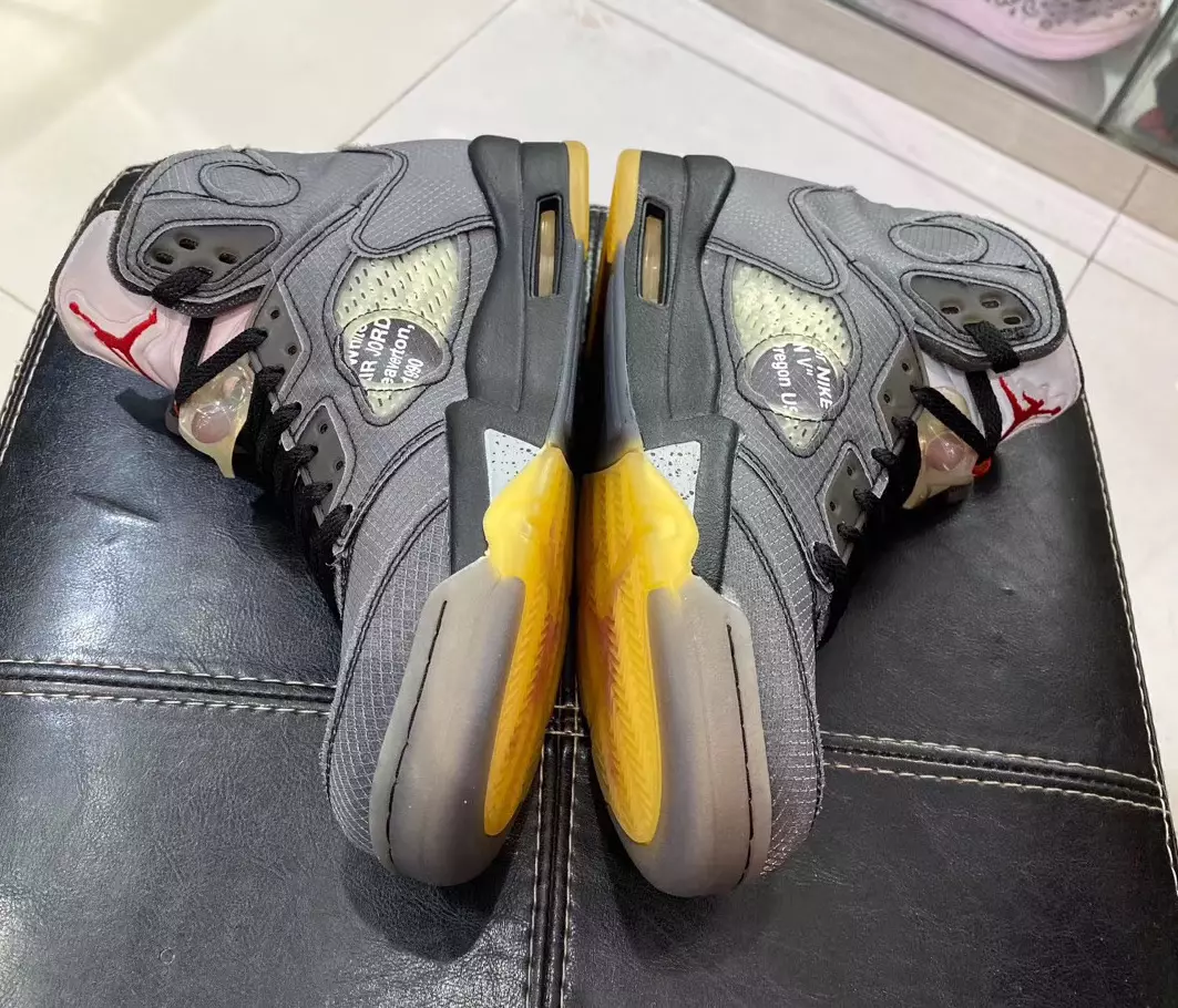 Off-White Air Jordan 5 V CT8480-001 Release Datum Präis