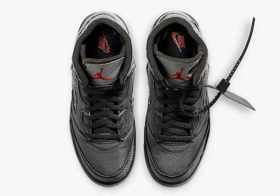 Off-White Air Jordan 5 PS Pre-school CV4827-001